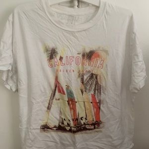 California white t-shirt